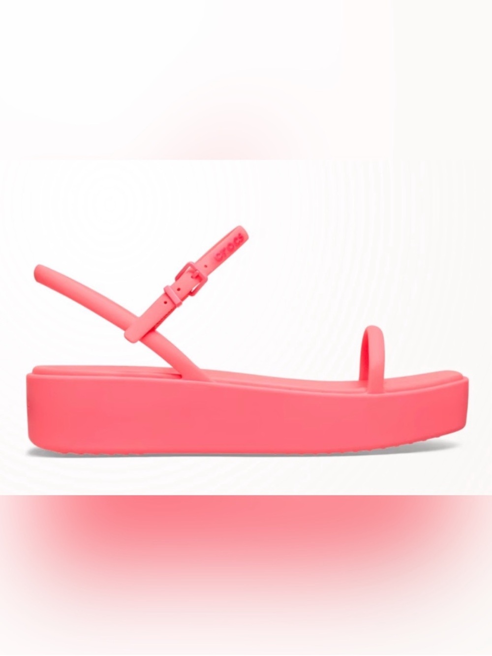 Crocs Miami Platform Y Strap Sandal